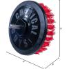 imageChemical Guys ACC201BrushS Gray 1 Pack Carpet Brush with Drill Attachment Light DutyHeavy Duty