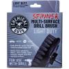 imageChemical Guys ACC201BrushS Gray 1 Pack Carpet Brush with Drill Attachment Light DutyLight Duty