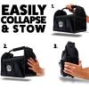 imageChemical Guys ACC623 Quick Load Collapsible Detailing Caddy ampamp Storage Organizer For Cars Trucks SUVs RVs Home Workspace Garage Black