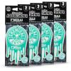 imageChemical Guys Hanging Air Freshener Black Frost Scent 12 Pack Great for Cars Trucks SUVs RVs Home Garage Workspace Dorm Room ampamp More 4 x 3 Packs  AIR40504New Car