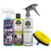 imageChemical Guys CWS203DK Foaming Citrus Fabric Clean Carpet ampamp Upholstery Cleaning ampamp Protectant Bundle with HydroThread Drill Brush and Spray Bottle Car Carpets Seats ampamp Floor Mats 4 Items