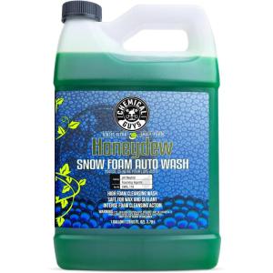 imageChemical Guys CWS 110 Honeydew Snow Foam Car Wash Soap Works with Foam Cannons Guns or Bucket Washes Safe for Trucks Motorcycles RVs ampamp More 128 fl oz 1 Gallon Honeydew Scent128 Fl Oz Pack of 1