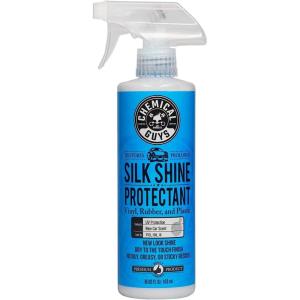 imageChemical Guys TVD10916 Silk Shine Sprayable DryToTheTouch Dressing and Protectant for Tires Trim Vinyl Plastic and More Safe for Cars Trucks Motorcycles RVs ampamp More 16 fl oz16 Fl Oz Pack of 1