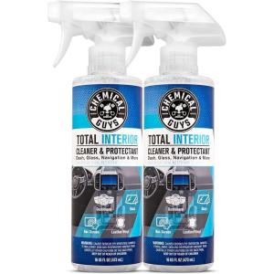 imageChemical Guys Total Interior Cleaner and Protectant Safe for Cars Trucks SUVs Jeeps Motorcycles RVs ampamp More 32 fl oz16 Fl Oz Pack of 2
