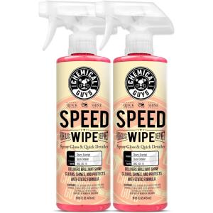 imageChemical Guys WAC202 Speed Wipe Quick Detailer ampamp High Shine Spray Gloss Safe for Cars Trucks SUVs Motorcycles RVs ampamp More 128 fl oz 1 Gallon16 Fl Oz Pack of 2