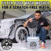 imageChemical Guys ACC161 Heavy Duty Smoked Obsidian Black Detailing Bucket 45 Gal and Bucket Lid for Car Wash Boat Truck RV Fishing ampamp MoreHOL133