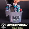 imageChemical Guys ACC621 Freeloader Bucket ampamp Dolly Organizer Black Keep Soap and Water in The Bucket and Your Supplies Organized Great for Washing Cars Trucks Motorcycles SUVs RVs ampamp MoreGray