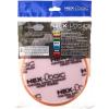 imageChemical Guys BUFX104HEX4 BUFX104HEX4 HexLogic LightMedium Polishing Pad White 45 Inch Pad made for 4 Inch backing platesMedium Cutting