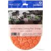 imageChemical Guys BUFX104HEX4 BUFX104HEX4 HexLogic LightMedium Polishing Pad White 45 Inch Pad made for 4 Inch backing platesMedium Cutting
