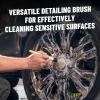 imageChemical Guys Boars Hair Soft Detail Detailing Brush 2 Pack  Gentle Natural Bristle Brushes for Interior Emblems Wheels ampamp Sensitive Surfaces