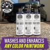 imageChemical Guys CWS 1010 64 MaxiSuds II Foaming Car Wash Soap Works with Foam Cannons Foam Guns or Bucket Washes Safe for Cars Trucks Motorcycles RVs ampamp More 64 fl Oz Half Gallon Grape Scent64 Fl Oz Pack of 1