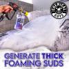 imageChemical Guys CWS20716 Extreme Bodywash ampamp Wax Foaming Car Wash Soap Works with Foam Cannons Foam Guns or Bucket Washes Safe for Cars Trucks Motorcycles RVs ampamp More 16 fl oz Grape Scent1 Count Pack of 1