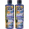 imageChemical Guys CWS2121602 HydroSuds Ceramic SiO2 Shine High Foaming Car Wash Soap Works with Foam Cannons Foam Guns or Bucket Washes For Cars Trucks SUVs RVs ampamp More 16 fl oz Berry Scent 2 PackSOAP