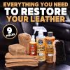 imageChemical Guys Complete Leather Cleaner and Conditioner Detailing Kit with Total Interior for Cars Home Office and More Works on Natural Faux Leather and More 9 Items  HOL412Hol303