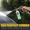 imageChemical Guys EQP402 Snubby Pressure Washer Gun Foam Cannon Attachment For Gas ampamp Electric Pressure WashersSNUBBY ONLY