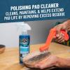 imageChemical Guys HEX3KIT5 55quot Buffing Pad Sampler Kit 4 Items 1 16 oz Polishing Pad Cleaner  3 55quot Buffing Pads that Work with 5quot Backing Plates55