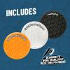 imageChemical Guys HEX3KIT5 55quot Buffing Pad Sampler Kit 4 Items 1 16 oz Polishing Pad Cleaner  3 55quot Buffing Pads that Work with 5quot Backing Plates55