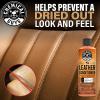 imageChemical Guys HOL113 Leather Lovers Kit for Leather Car Interiors Furniture Apparel Shoes Sneakers Boots Works on Natural Synthetic Pleather Faux Leather and More 5 Items 16 oz Black128 oz
