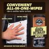 imageChemical Guys Leather Quick Detailer Wipes Works on Natural Synthetic Pleather Faux Leather and More On The Go Car Care Accessory 30 Ct
