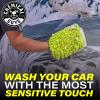 imageChemical Guys MIC493 Chenille Premium ScratchFree Microfiber Wash Mitt Lime Green 96quot x 23quot x 7quotRegular