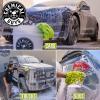 imageChemical Guys MIC493 Chenille Premium ScratchFree Microfiber Wash Mitt Lime Green 96quot x 23quot x 7quotRegular
