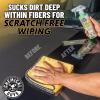 imageChemical Guys MIC50612 Professional Grade Premium Microfiber Towels Gold 16 Inch x 16 Inch Pack of 12  Safe for Car Wash Home Cleaning ampamp Pet Drying ClothsYellow