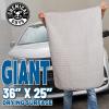imageChemical Guys Waffle Weave for Home ampamp Auto Glass Windows Mirrors ampamp More Red 24 x 16 inchesGray