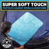 imageChemical Guys Woolly Mammoth Large Super Absorbent and Soft Microfiber Towels for Cars Gray 36 x 25 inches 2PackBlue
