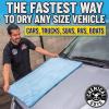 imageChemical Guys Woolly Mammoth Large Super Absorbent and Soft Microfiber Towels for Cars Gray 36 x 25 inches 2PackBlue