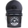 imageChemical Guys ACC161 Heavy Duty Smoked Obsidian Black Detailing Bucket 45 Gal and Bucket Lid for Car Wash Boat Truck RV Fishing ampamp MoreBlack
