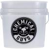 imageChemical Guys ACC161 Heavy Duty Smoked Obsidian Black Detailing Bucket 45 Gal and Bucket Lid for Car Wash Boat Truck RV Fishing ampamp MoreBucket Only