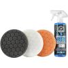 imageChemical Guys HEX3KIT5 55quot Buffing Pad Sampler Kit 4 Items 1 16 oz Polishing Pad Cleaner  3 55quot Buffing Pads that Work with 5quot Backing Plates65