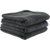 imageChemical Guys MIC35306 Workhorse Professional Grade Microfiber Towel Black 16 in x 16 in Pack of 6