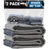 imageChemical Guys Waffle Weave for Home ampamp Auto Glass Windows Mirrors ampamp More Gray 25 in x 36 in 2Pack