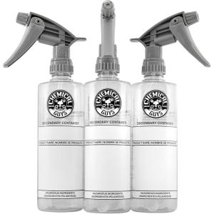 imageChemical Guys ACC138 Secondary Container Dilution Bottle with Heavy Duty Sprayer 16 oz 3 Pack3Pack