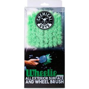 imageChemical Guys ACCG08 Wheelie All Exterior Surface and Wheel Brush Safe for Cars Trucks SUVs RVs Motorcycles ampamp More Green