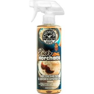 imageChemical Guys AIR10104 New Car Smell Premium Air Freshener and Odor Eliminator New Car Scent Great for Cars Trucks SUVs RVs ampamp More 4 fl oz1 Count Pack of 1