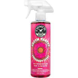 imageChemical Guys AIR23304 Fresh Glazed Doughnut Scent Premium Air Freshener and Odor Eliminator Great for Cars Trucks SUVs RVs Home Office Dorm Room ampamp More 4 fl oz16 Fl Oz Pack of 1