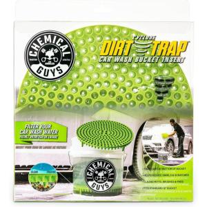 imageChemical Guys DIRTTRAP01 Cyclone Dirt Trap Car Wash Bucket Insert Car Wash Filter Removes Dirt and Debris While You Wash Black 12quot Diameter Great For Washing Cars Trucks SUVs RVs ampamp MoreLime Green