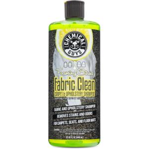 imageChemical Guys Foaming Citrus Fabric Clean Carpet ampamp Upholstery Cleaner Car Carpets Seats ampamp Floor Mats Safe for Cars Home Office ampamp More Extra Large Size 32 fl oz Citrus Scent  CWS20332