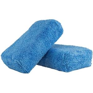 imageChemical Guys Premium Grade Microfiber Applicator Pads  8 Pack  UltraSoft Foam Core Detailing Pads for Wax Sealant Dressing Interior ampamp Exterior Car Care MIC29208Workhorse Light Blue