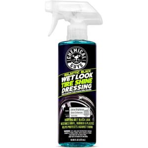 imageChemical Guys TVD11816 Galactic Black Wet Look Tire Shine Dressing for a Whole New Level of Shine and Depth of Black Safe for Cars Trucks Motorcycles RVs ampamp More 16 fl oz16 Fl Oz
