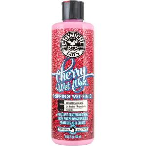 imageChemical Guys WAC21316 Cherry Wet Wax Dripping Wet Finish Safe for Cars Trucks SUVs Motorcycles RVs ampamp More 16 fl oz