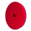 imageChemical Guys BUFX114HEX5 HexLogic Quantum LightMedium Polishing Pad White 55 Inch Fits 5 Inch Backing PlateRED