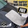imageChemical Guys MIC1995GBB Mammoth Bundle  1 Gray Woolly Mammoth Microfiber Dryer Towels 36quotx 25quot 2 Blue Woolly Mammoth Microfiber Dryer Towel 36quotx 25quot Cars Trucks Pets Messes  3 Towel Kit3 Pack