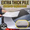 imageChemical Guys MIC1995GBB Mammoth Bundle  1 Gray Woolly Mammoth Microfiber Dryer Towels 36quotx 25quot 2 Blue Woolly Mammoth Microfiber Dryer Towel 36quotx 25quot Cars Trucks Pets Messes  3 Towel Kit3 Pack