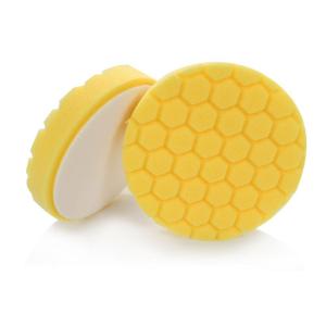 imageChemical Guys BUFX105HEX5 HexLogic Light PolishingFinishing Pad Blue 55 Inch Pad made for 5 Inch backing plates 1 Pad IncludedHeavy Cutting