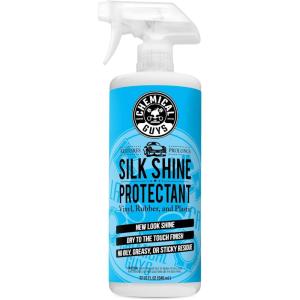 imageChemical Guys Silk Shine Sprayable DrytoTheTouch Dressing and Protectant for Tires Trim Vinyl Plastic and More Safe for Cars Trucks Motorcycles RVs ampamp More 32 fl oz