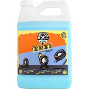 imageChemical Guys Tire Kicker Sprayable Extra Glossy Tire Shine with Applicators Works on Rubber Vinyl ampamp Plastic Safe for Cars Trucks Motorcycles RVs ampamp More 16 fl oz128 fl Oz