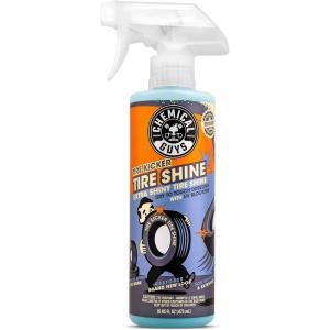 imageChemical Guys Tire Kicker Sprayable Extra Glossy Tire Shine with Applicators Works on Rubber Vinyl ampamp Plastic Safe for Cars Trucks Motorcycles RVs ampamp More 16 fl oz16 fl Oz